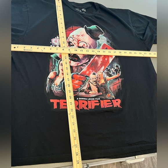 Terrifier Tshirt 2XL Terror Threads Horror David Howard Thornton Art the Clown - Picture 4 of 4